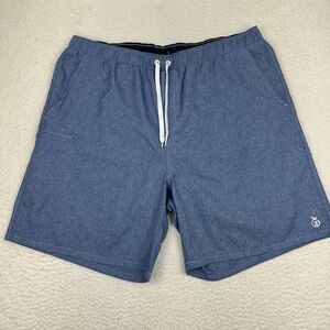 NoNetz Swim Trunks Mens 2XL 10" Board Shorts Elastic Drawstring Liner Zip Pocket